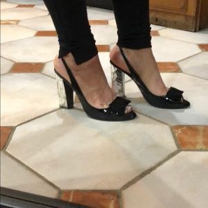 🔥Salvatore Ferragamo Mirrored Block Heels